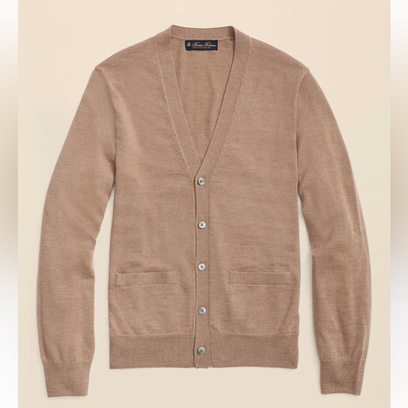 BROOKS BROTHERS ⭐️ merino wool cardigan